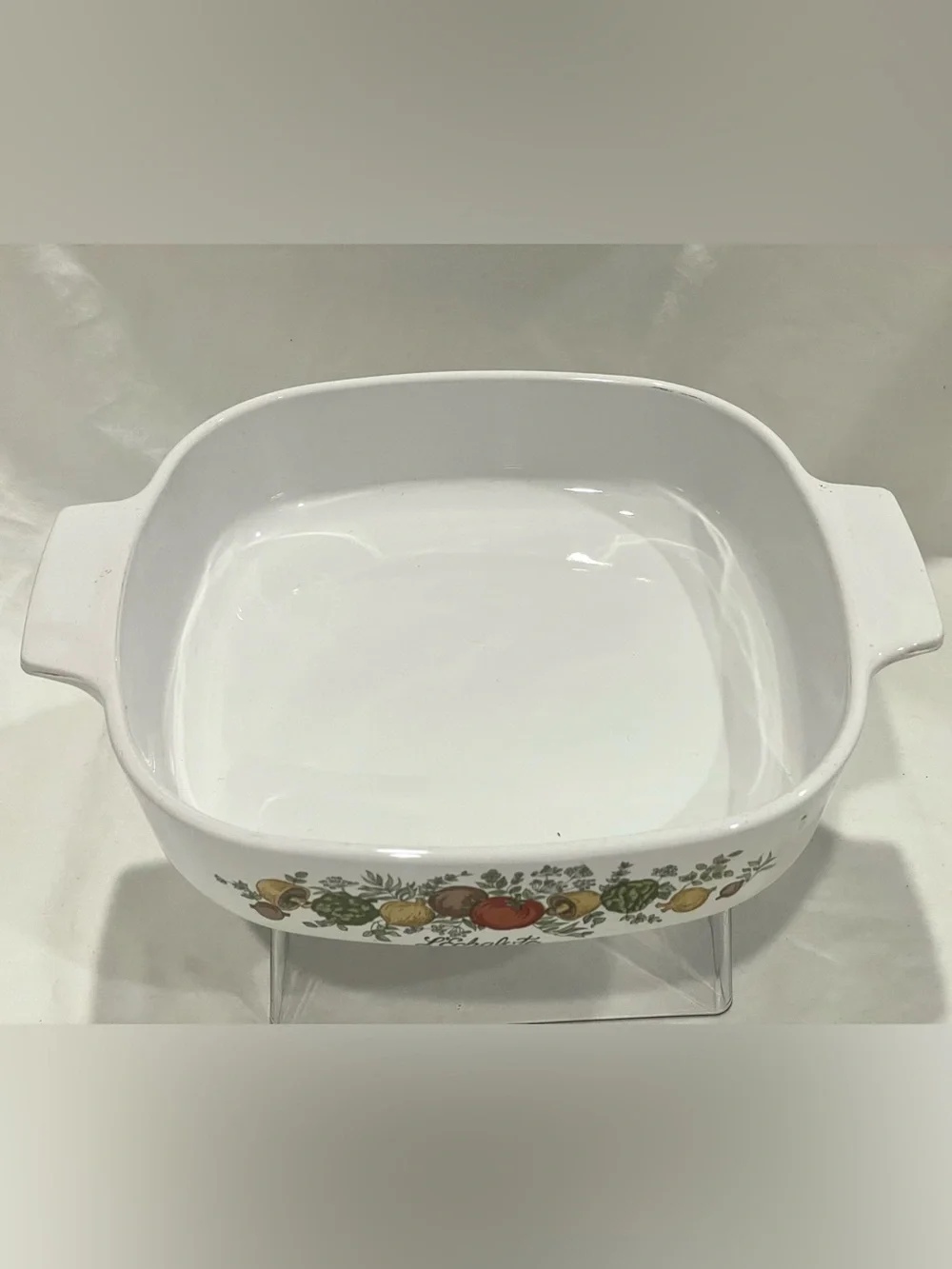 Vintage Corningware “Spice of Life” 8x8” Baking Dish | No Lid | VGUC
